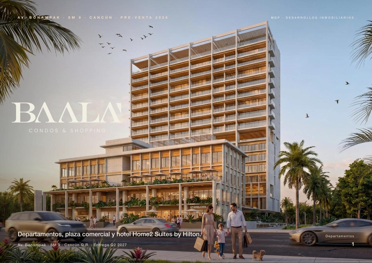 Brochure · Residencias · Baalá
