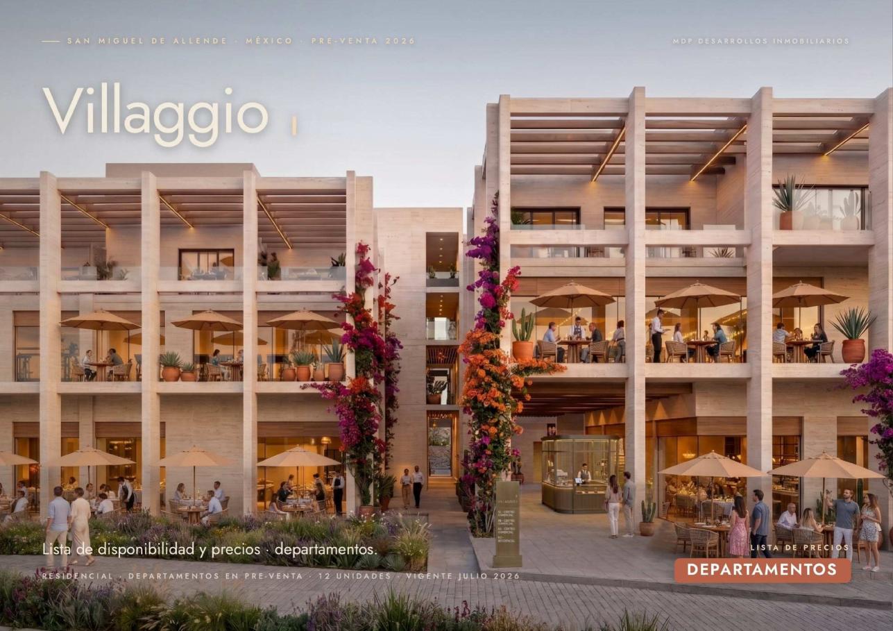 Lista de precios · Villaggio I