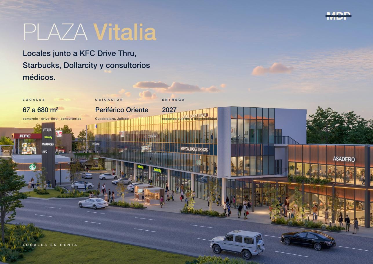 Brochure comercial · Plaza Vitalia