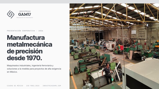 Presentación corporativa · GAMU