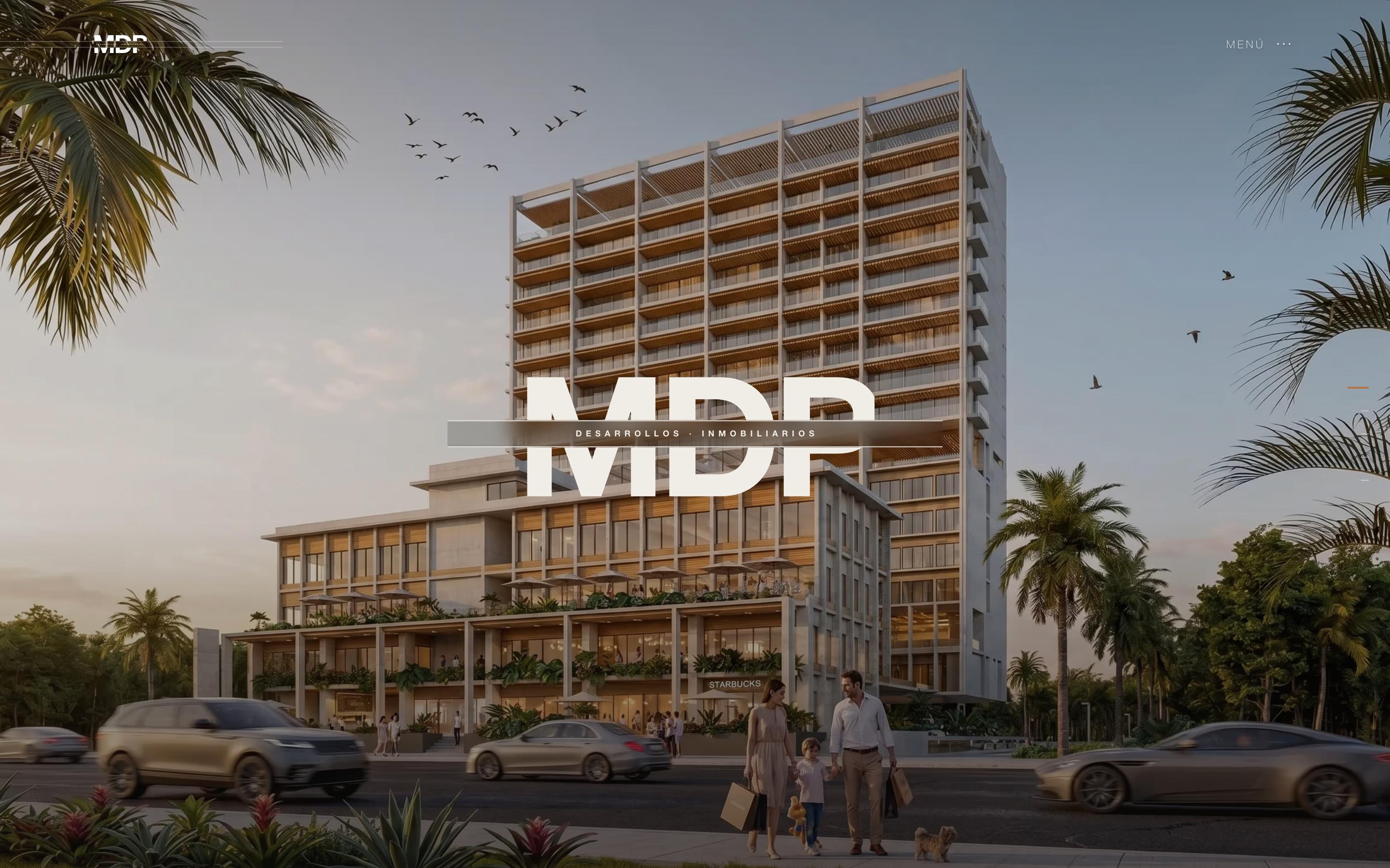 Sitio en vivo · MDP Desarrollos